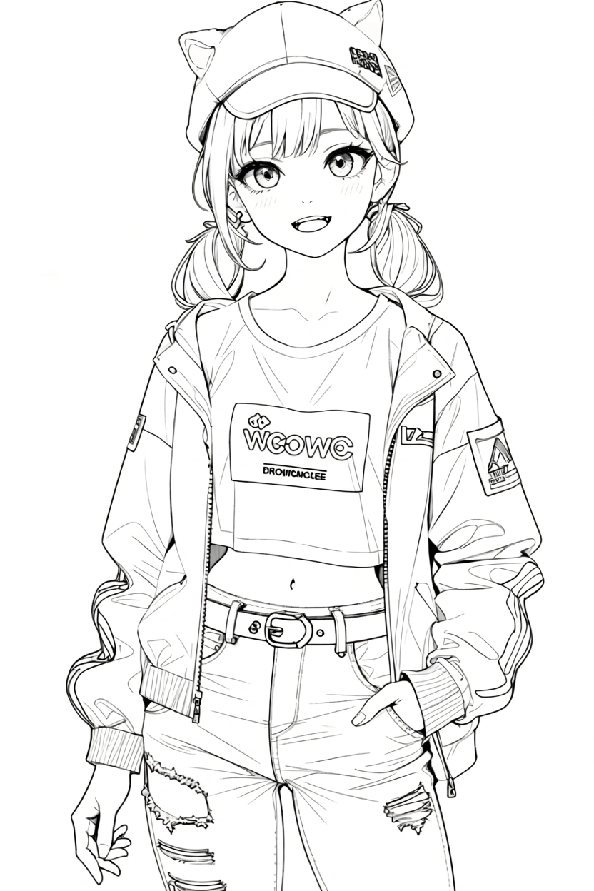 anime girl coloring pages - crayola coloring pages