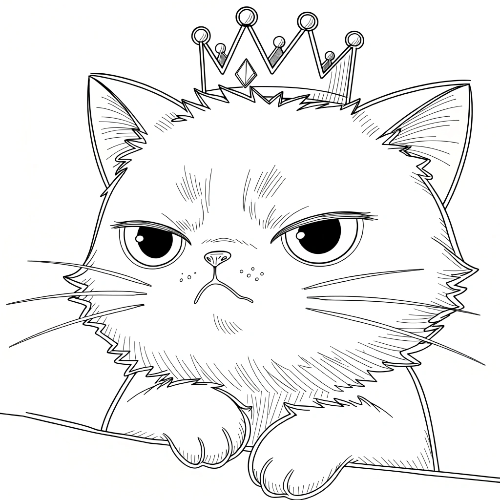 free cat coloring pages - coloring pages free
