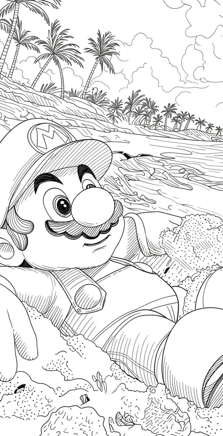 mario and luigi coloring pages - coloring pages