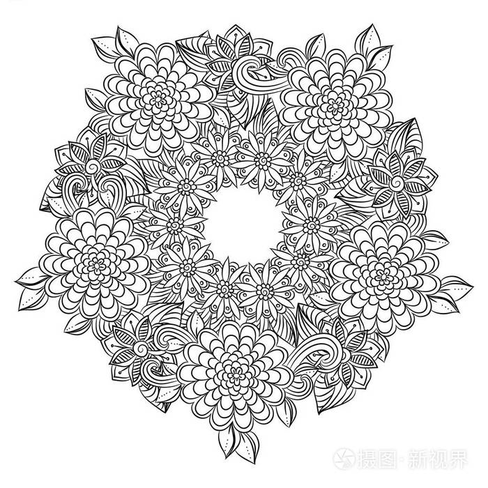 monday mandala halloween coloring pages - coloring sheet