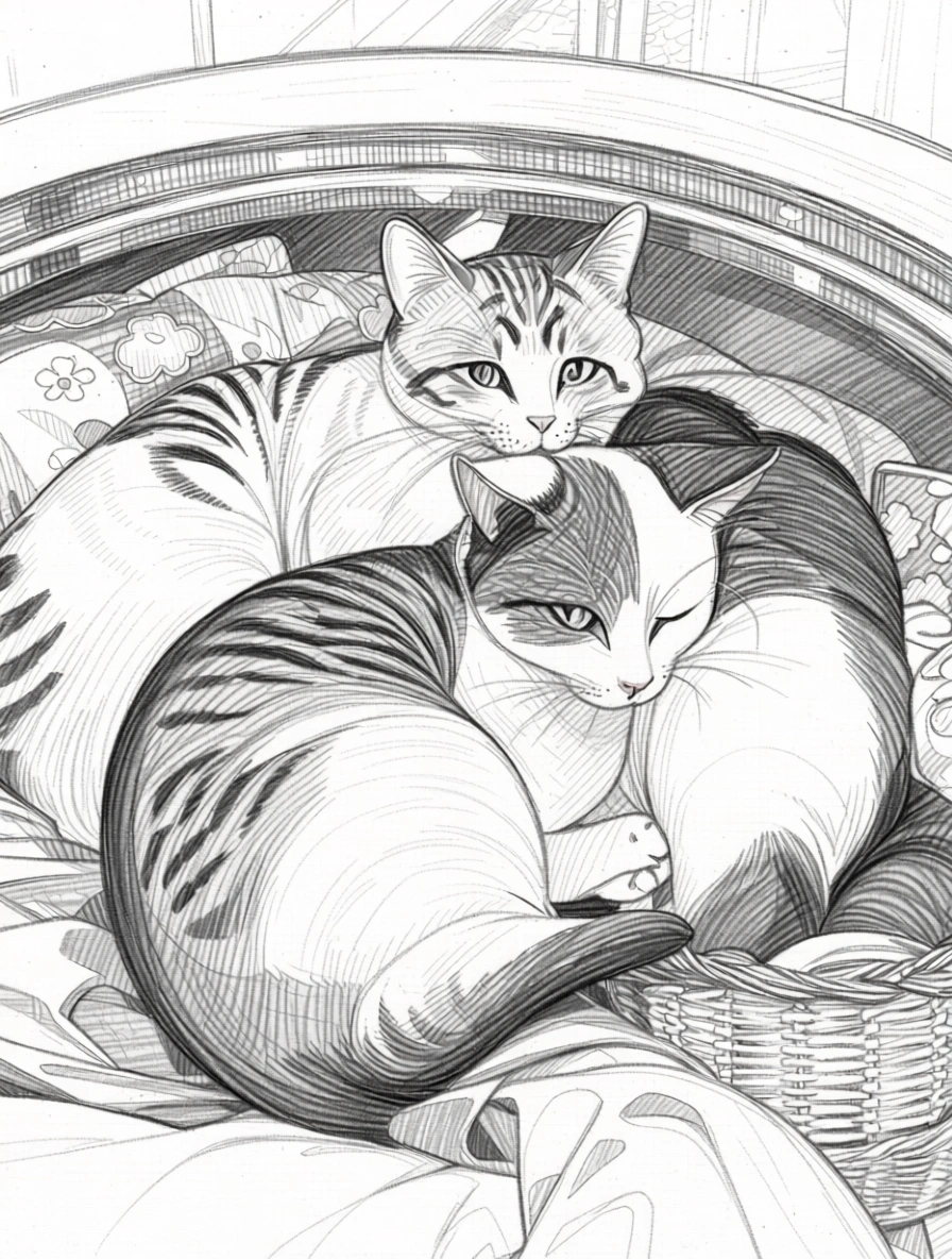 kitty cat color pages - free printable coloring pages
