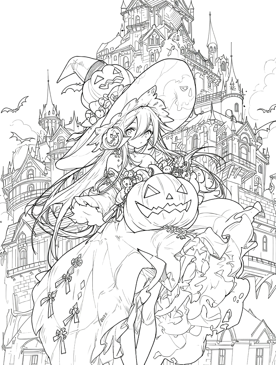 halloween coloring pages - free printable coloring pages
