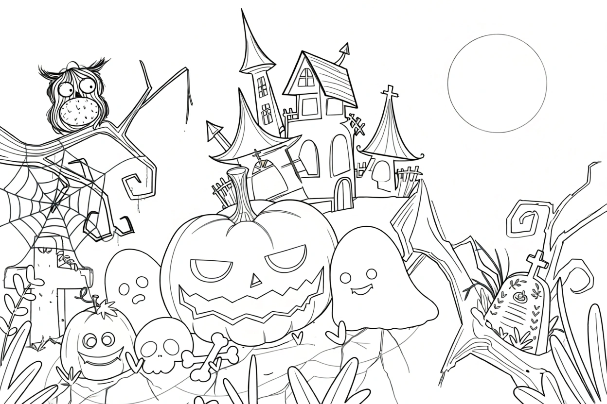free printable coloring pages halloween - crayola coloring pages
