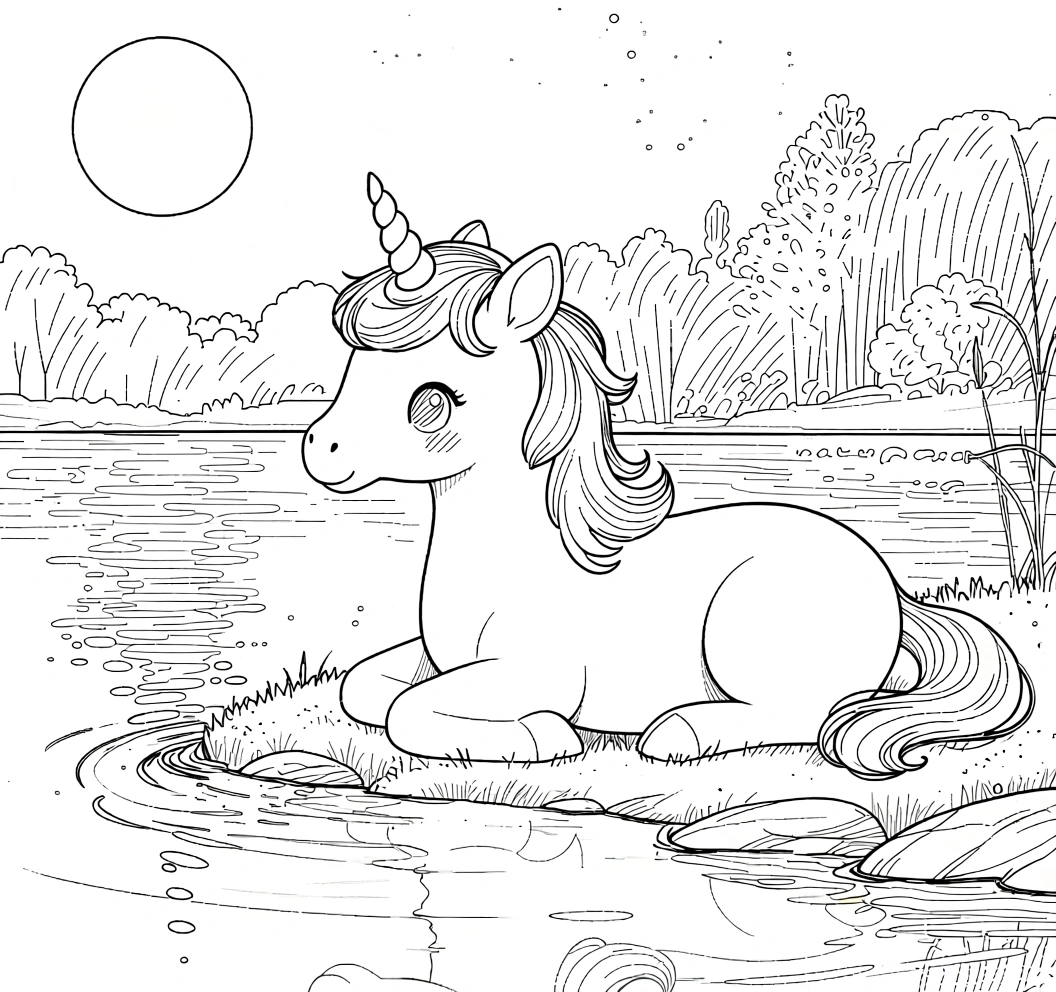 unicorn coloring pages free - coloring pages free