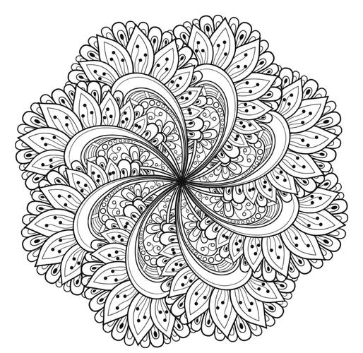 free mandala coloring pages - cute coloring pages