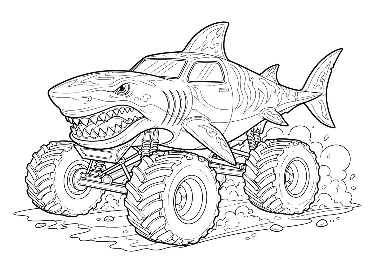 monster coloring pages - printable coloring pages