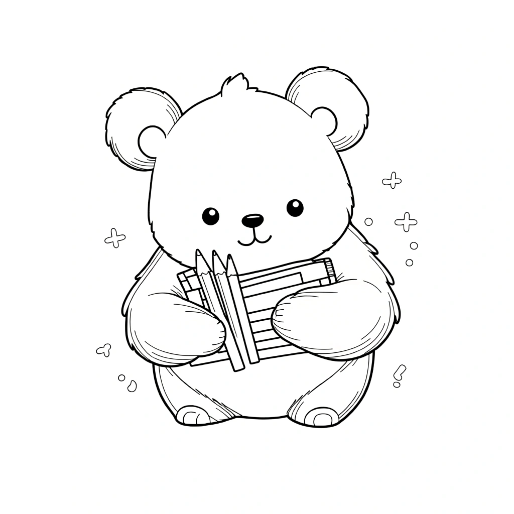 coloring bear pages - coloring pages free