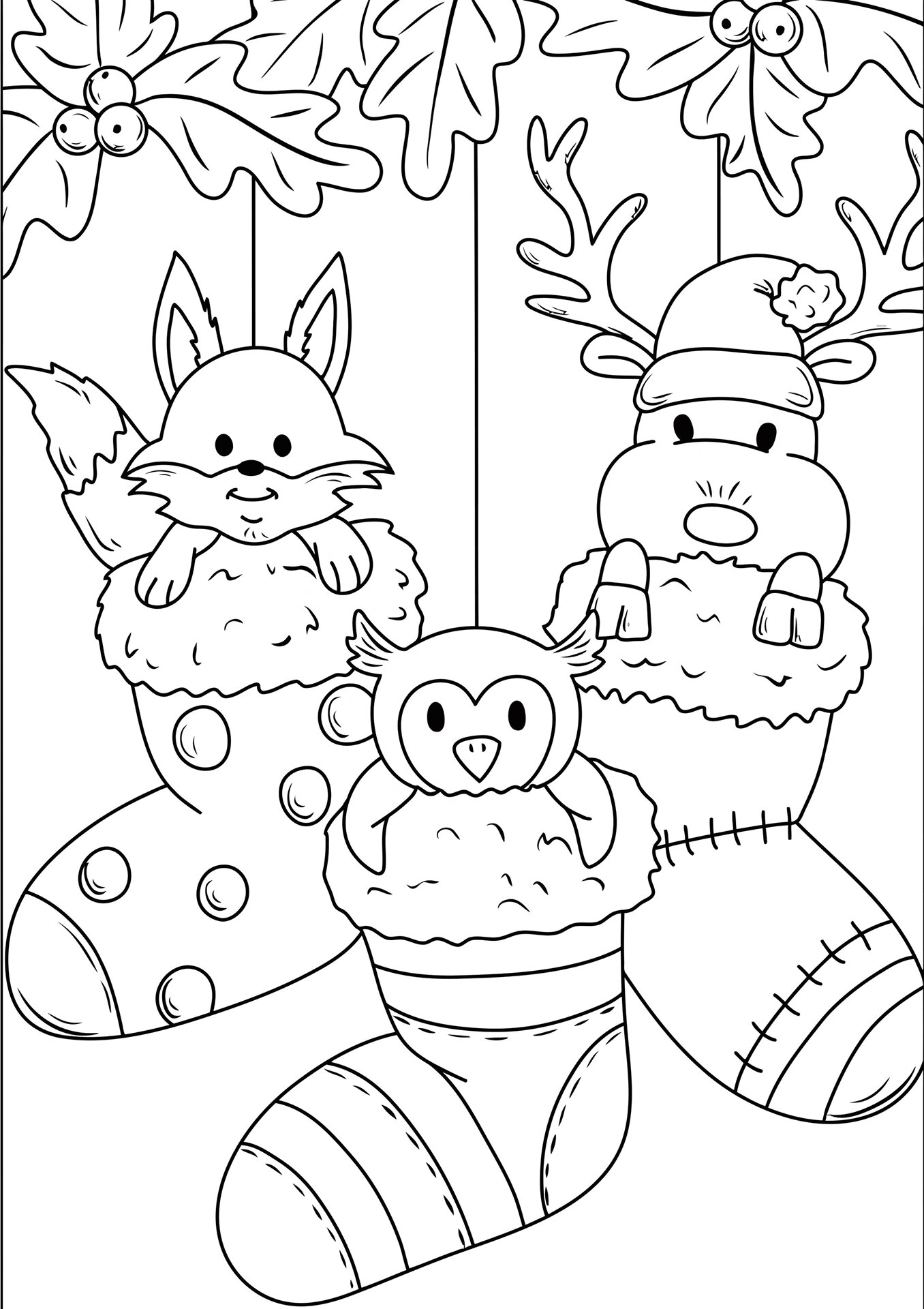 christmas coloring pages free printable - coloring sheets