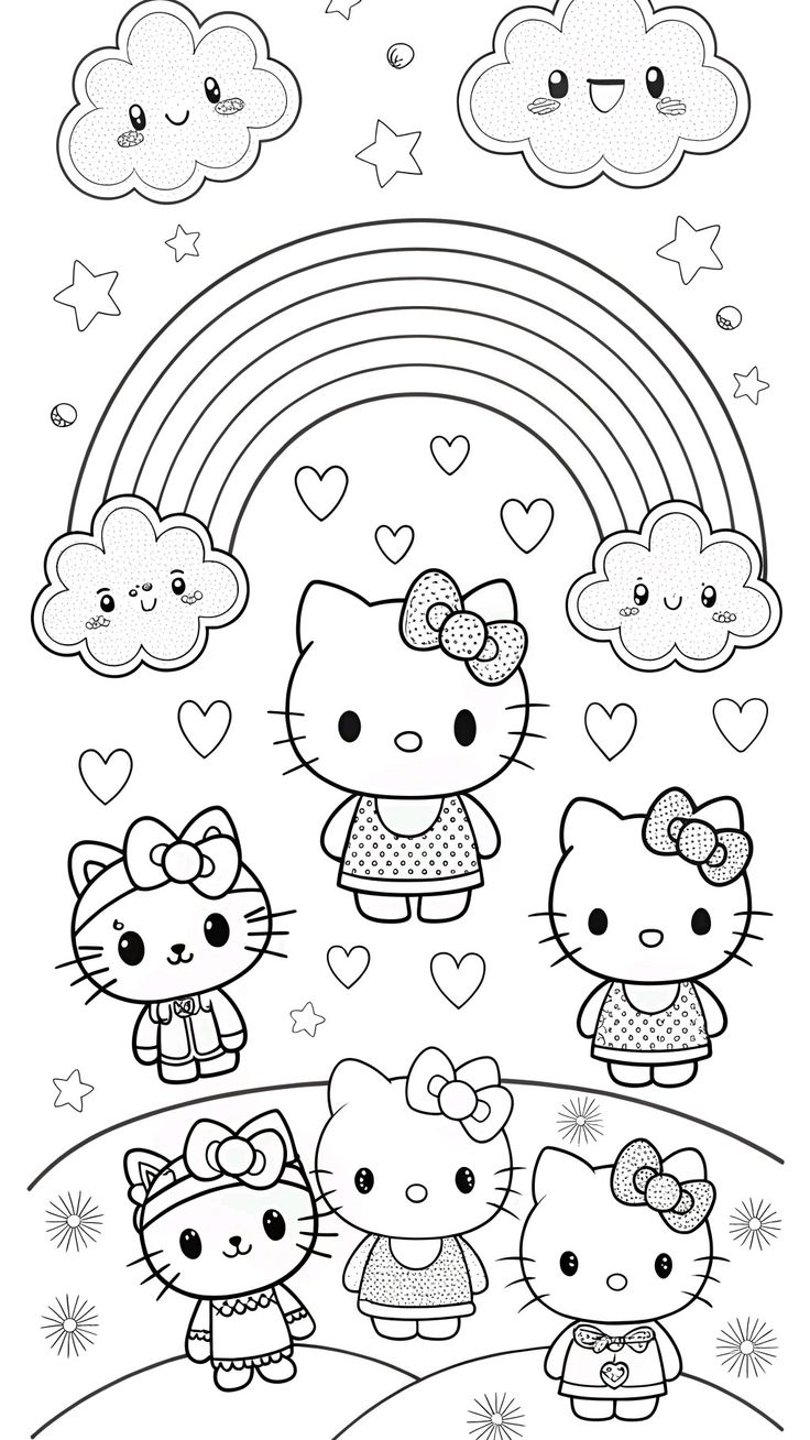 coloring pages hello kitty - free coloring pages for kids