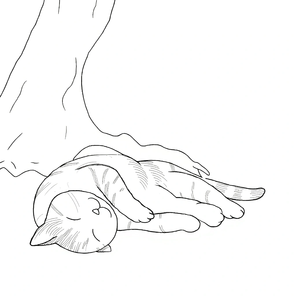 cat coloring pages - coloring books