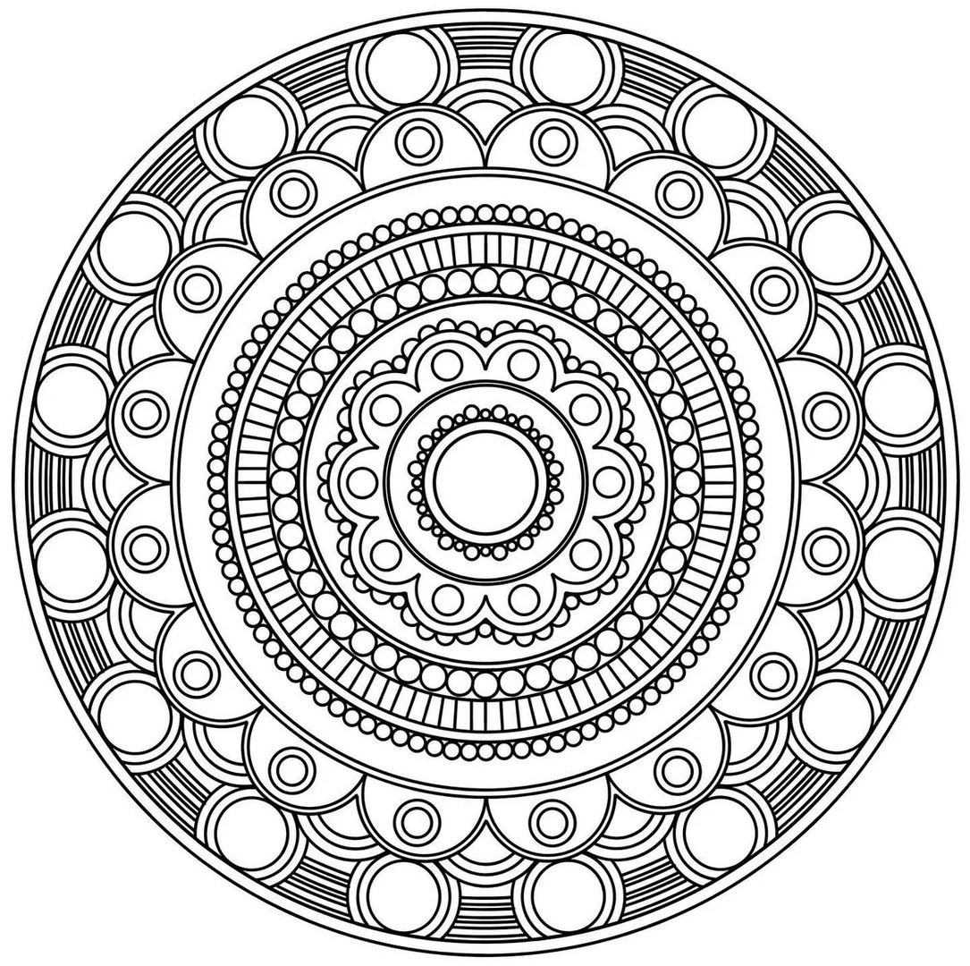 mandalas coloring pages - coloring books