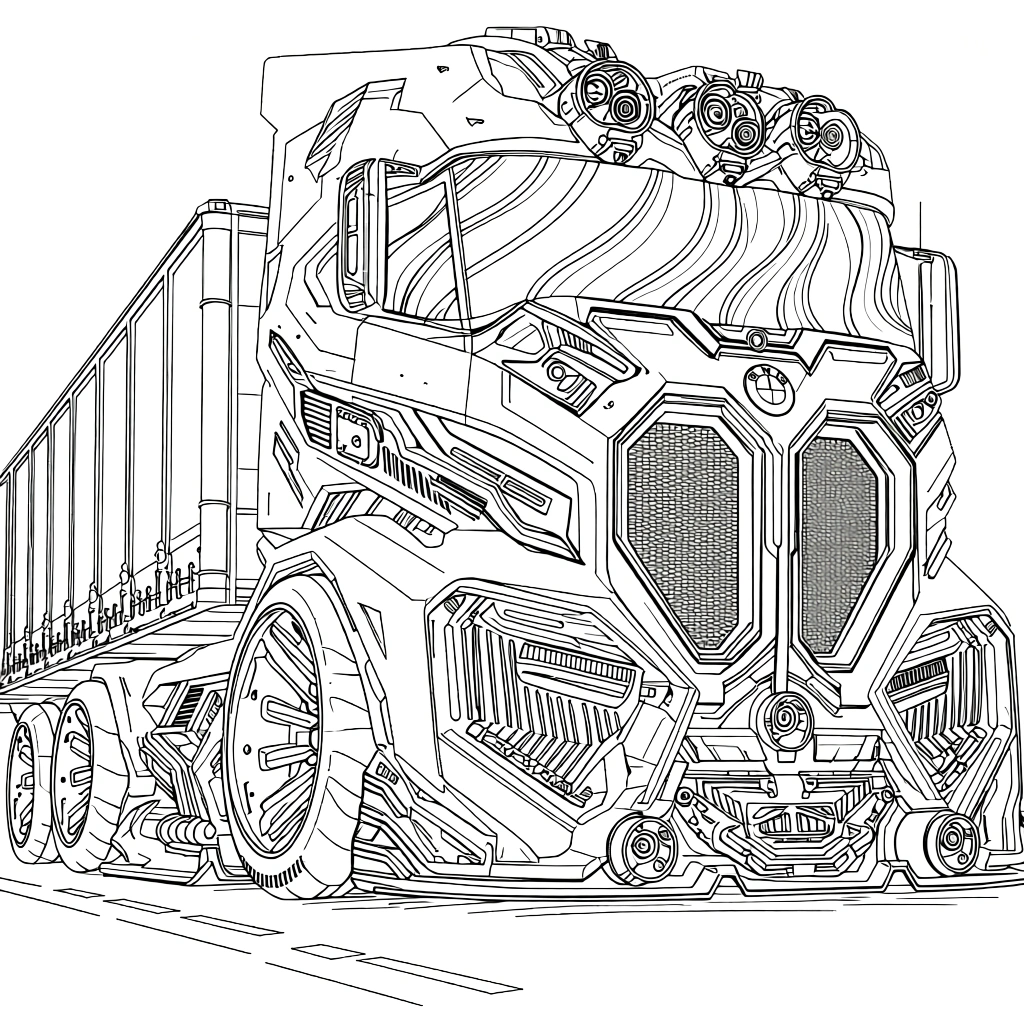 monster jam coloring pages - coloring sheet
