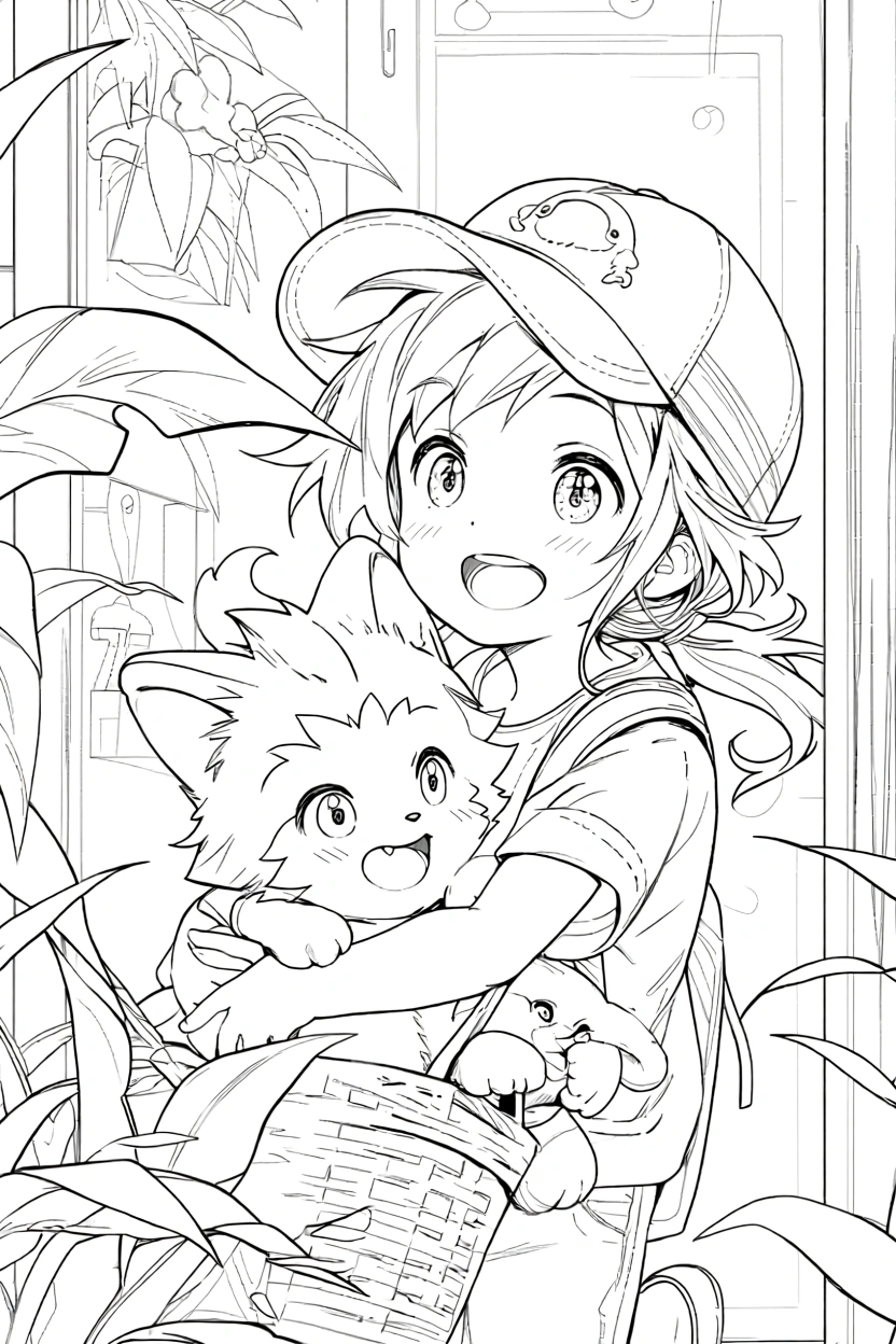 printable anime coloring pages - free printable coloring pages