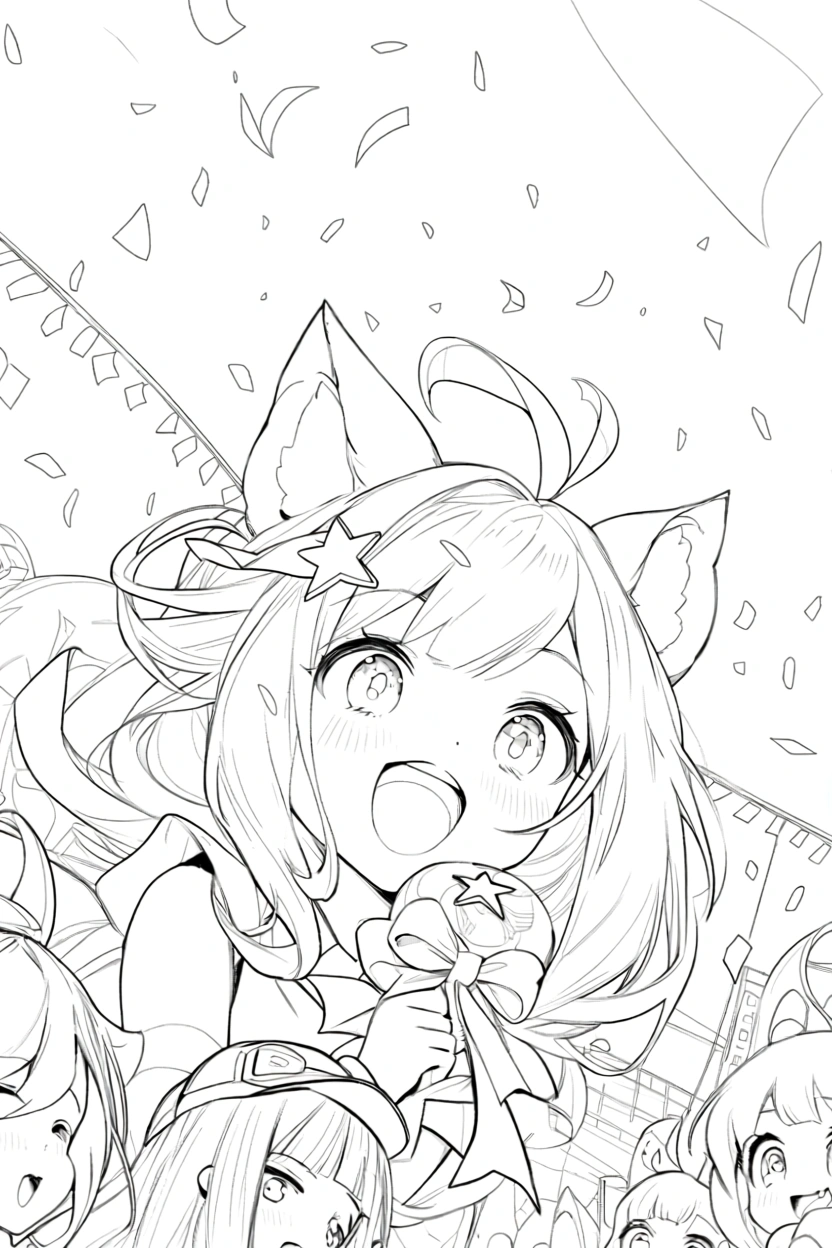 coloring pages of anime - printable coloring pages