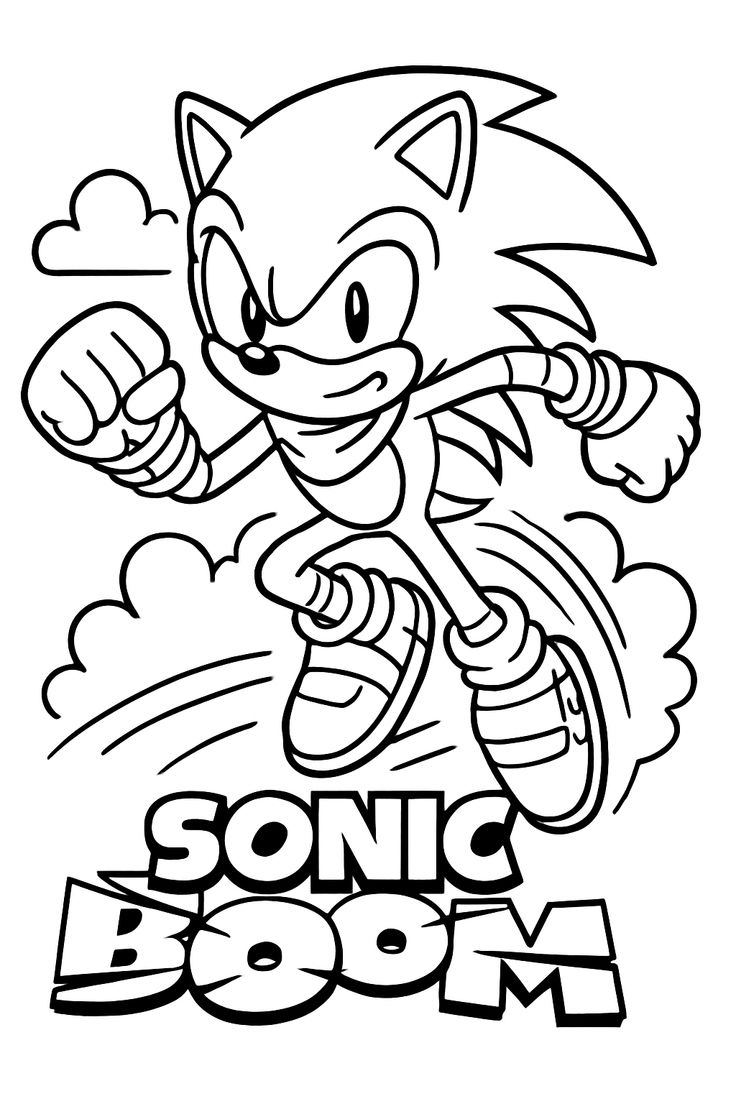 sonic coloring pages - coloring pages printable